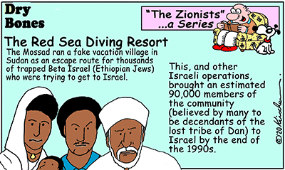 Dry Bones cartoon,Beta Israel,Ethiopian Jews,Tribe of Dan,Zionists, series,Aliyah,