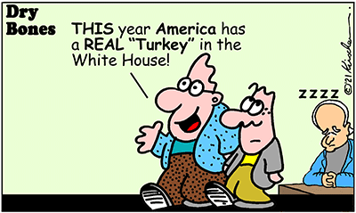 Dry Bones cartoon,donate, Biden,America, turkey, Thanksgiving,