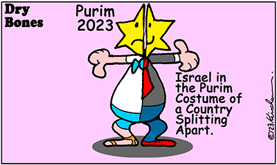 Dry Bones cartoon,Israel,Knesset, Supreme Court, Bibi, New Government,Israel,demonstrations,Purim,